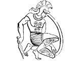 Greek soldier with greaves and other armour